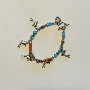 Dolphin beaded bracelet